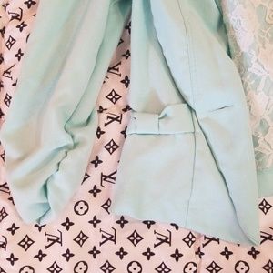 Teal blazer